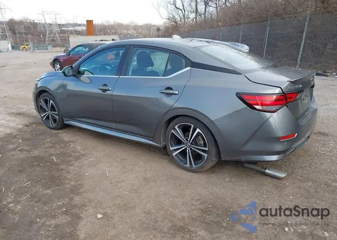 2021 Nissan Sentra Sr Xtronic Cvt z USA, uszkodzony, nr VIN 3N1AB8DV6MY260162